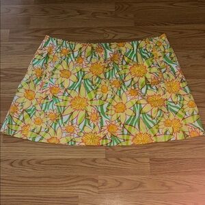 Lilly Pulitzer Multicolor Daffodil Skirt size XL. Excellent condition